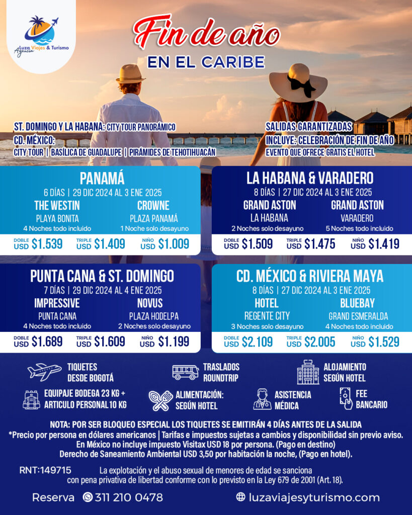 Fin de año en el caribe 2